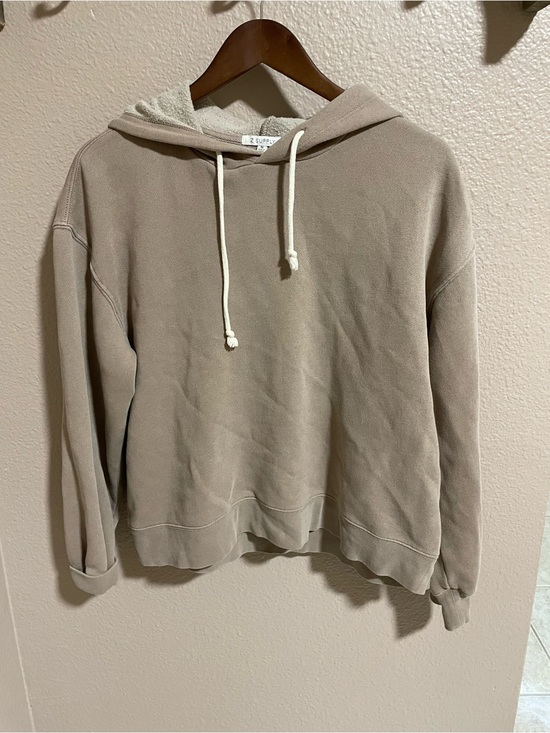 Z Supply Sweaters - Z Supply Taupe Pullover Hoodie Sweatshirt